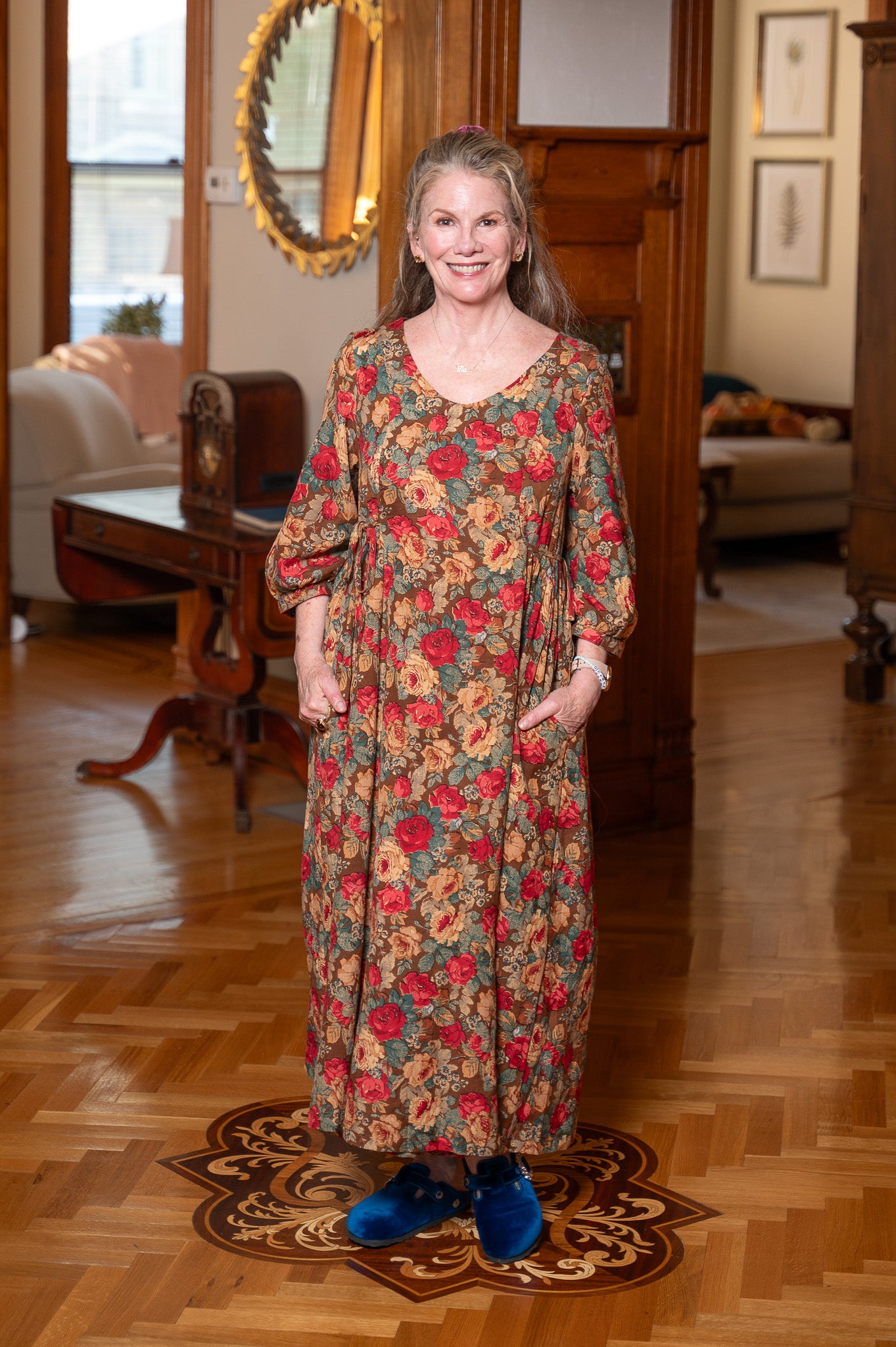 April Cornell Letters From Home Vintage-Inspired 100% Cotton Dress for Women