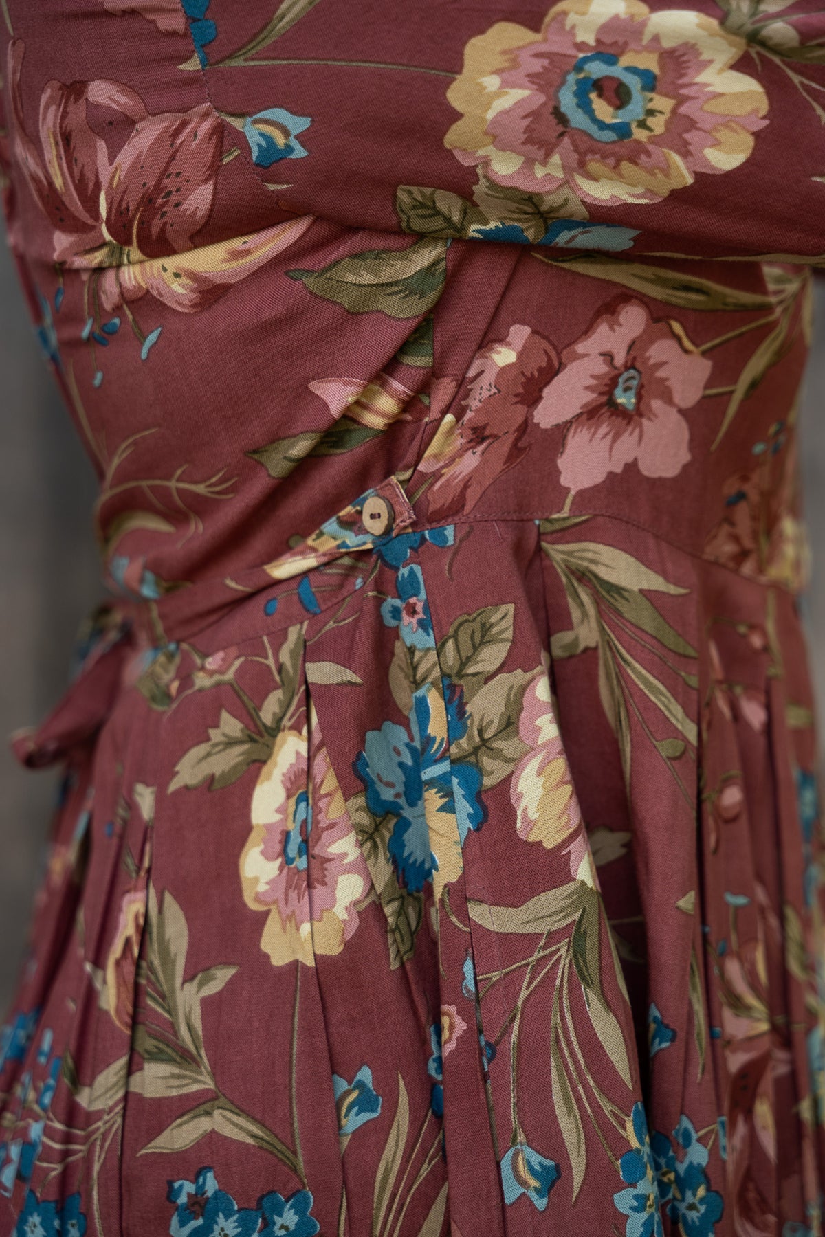 The Wandering Rose Shirt Dress