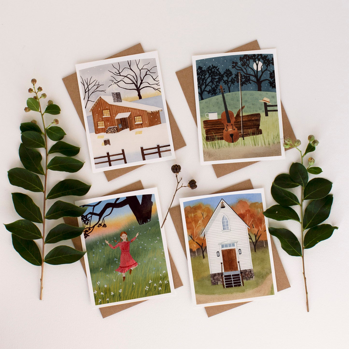 The Legacy of Little House Greeting Card, Set of 8