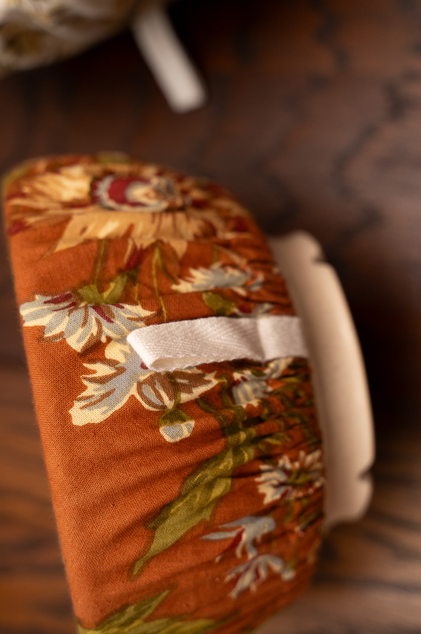 Marguerite Musical Floral Bowl Covers, Set of 2