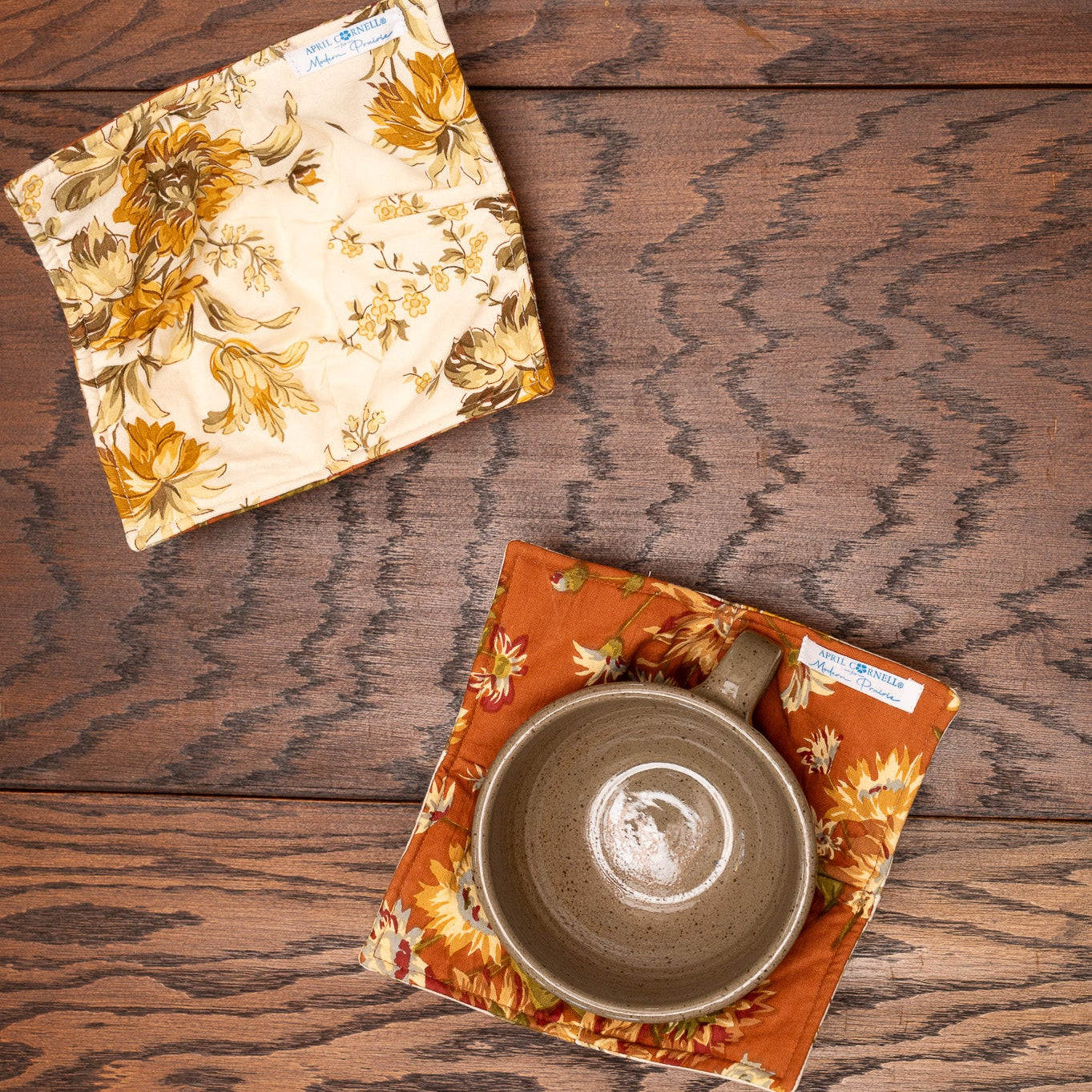 Marguerite & Musical Floral Bowl Cozies, Set of 2