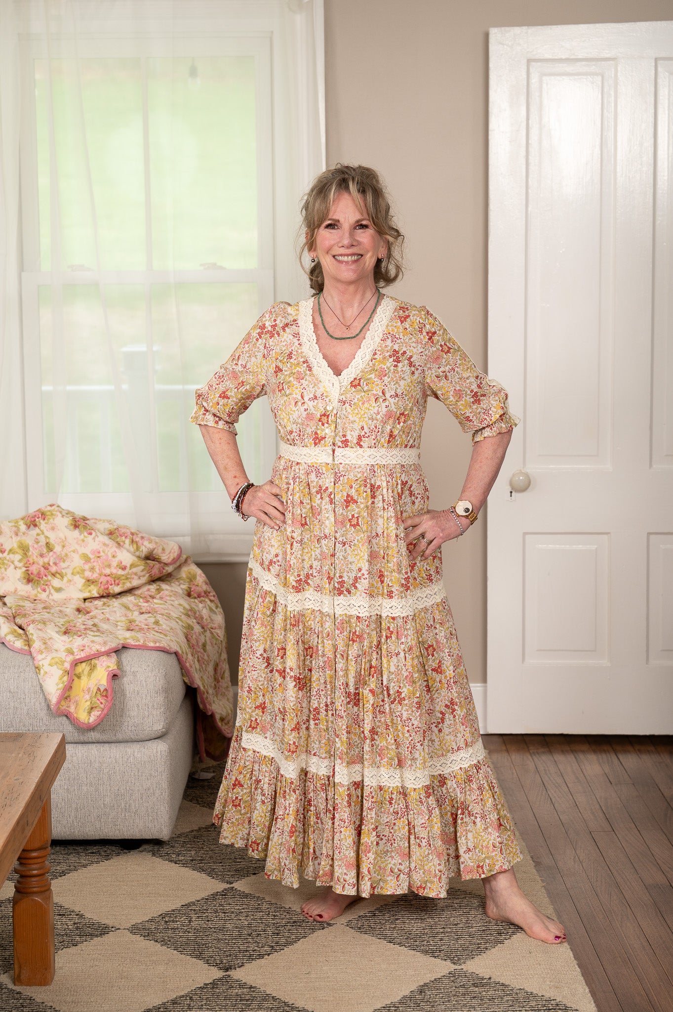 The Melissa Dress in Penelope Floral
