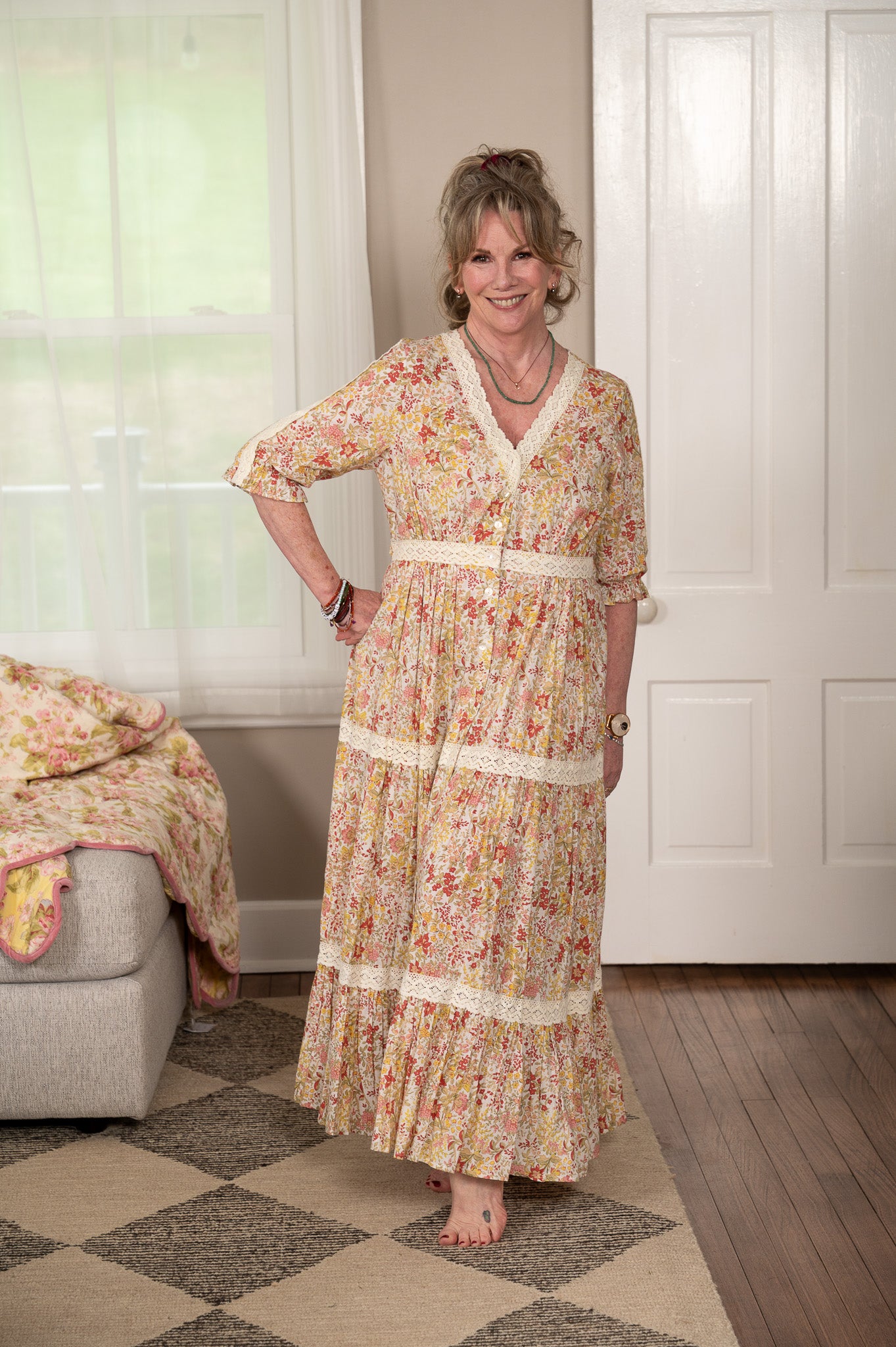 The Melissa Dress in Penelope Floral
