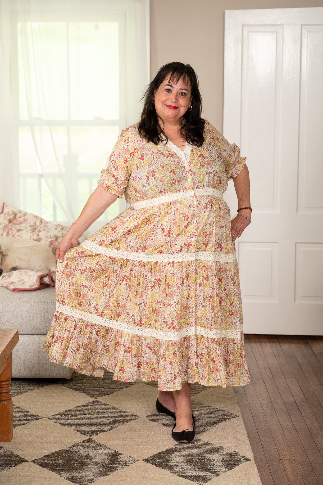The Melissa Dress in Penelope Floral