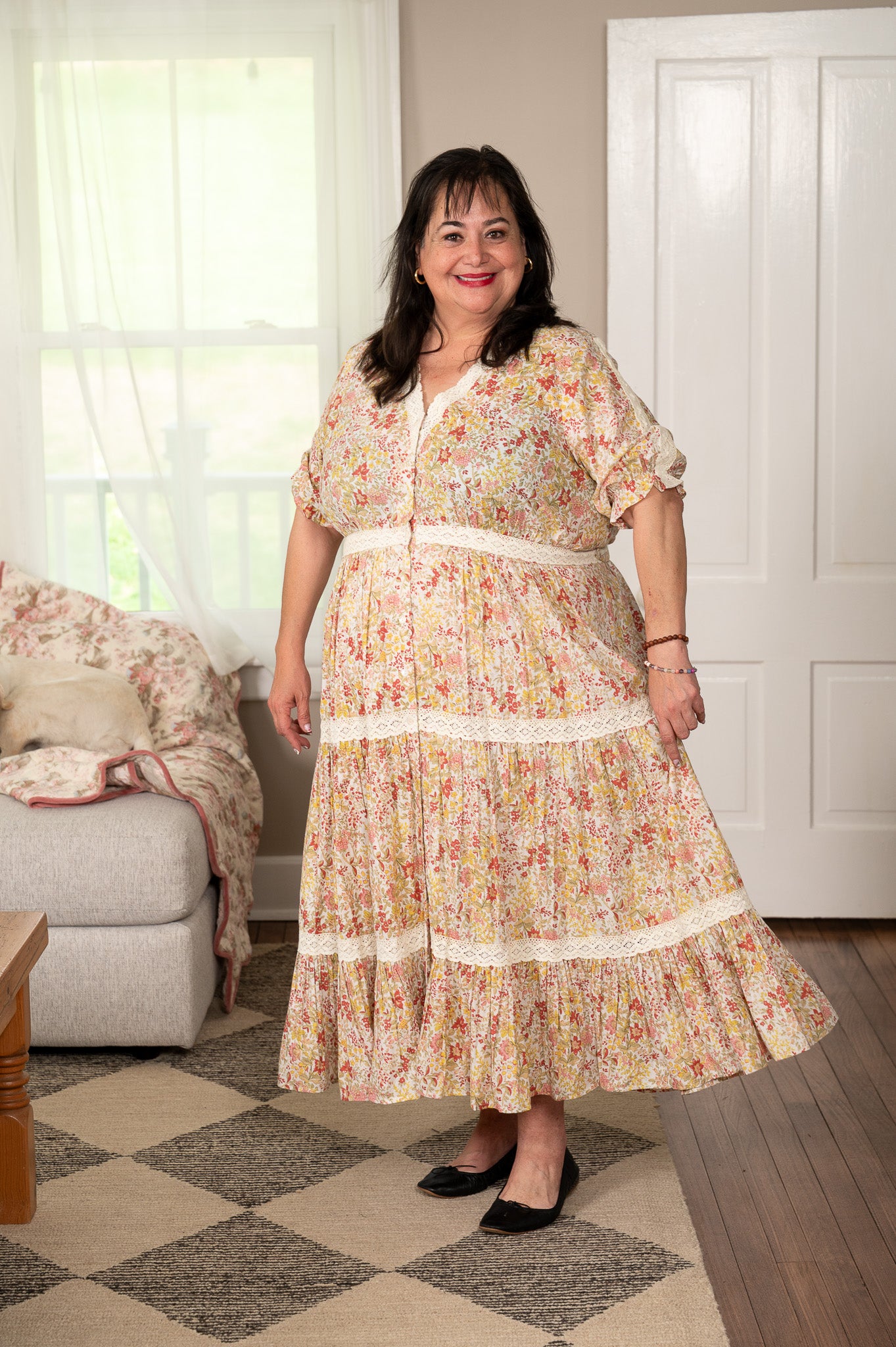 The Melissa Dress in Penelope Floral