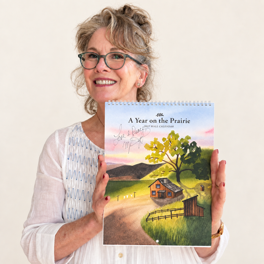 Signed by Melissa: A Year on the Prairie Wall Calendar - 2027