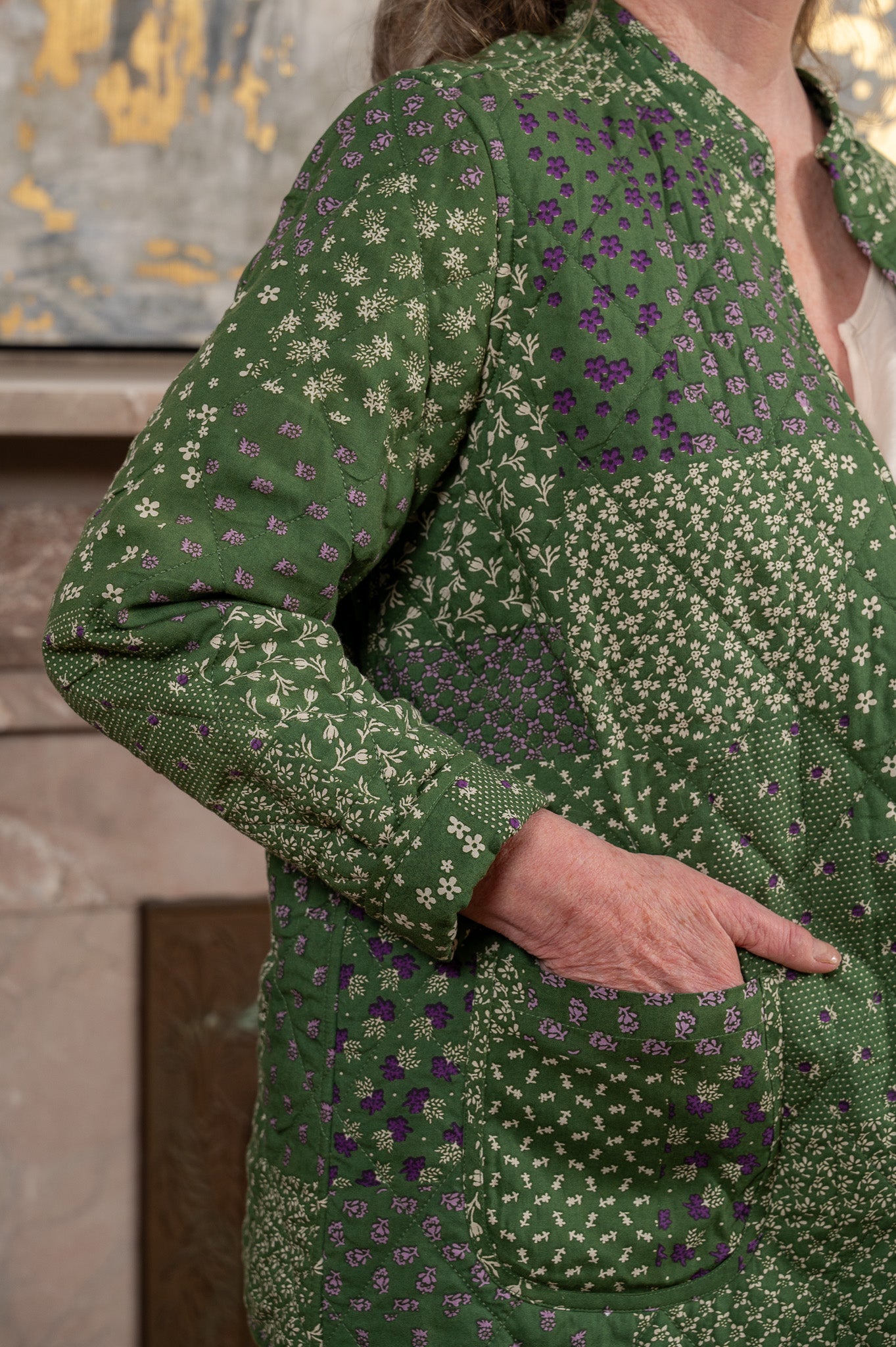 Mel's Pretty Patchwork Jacket