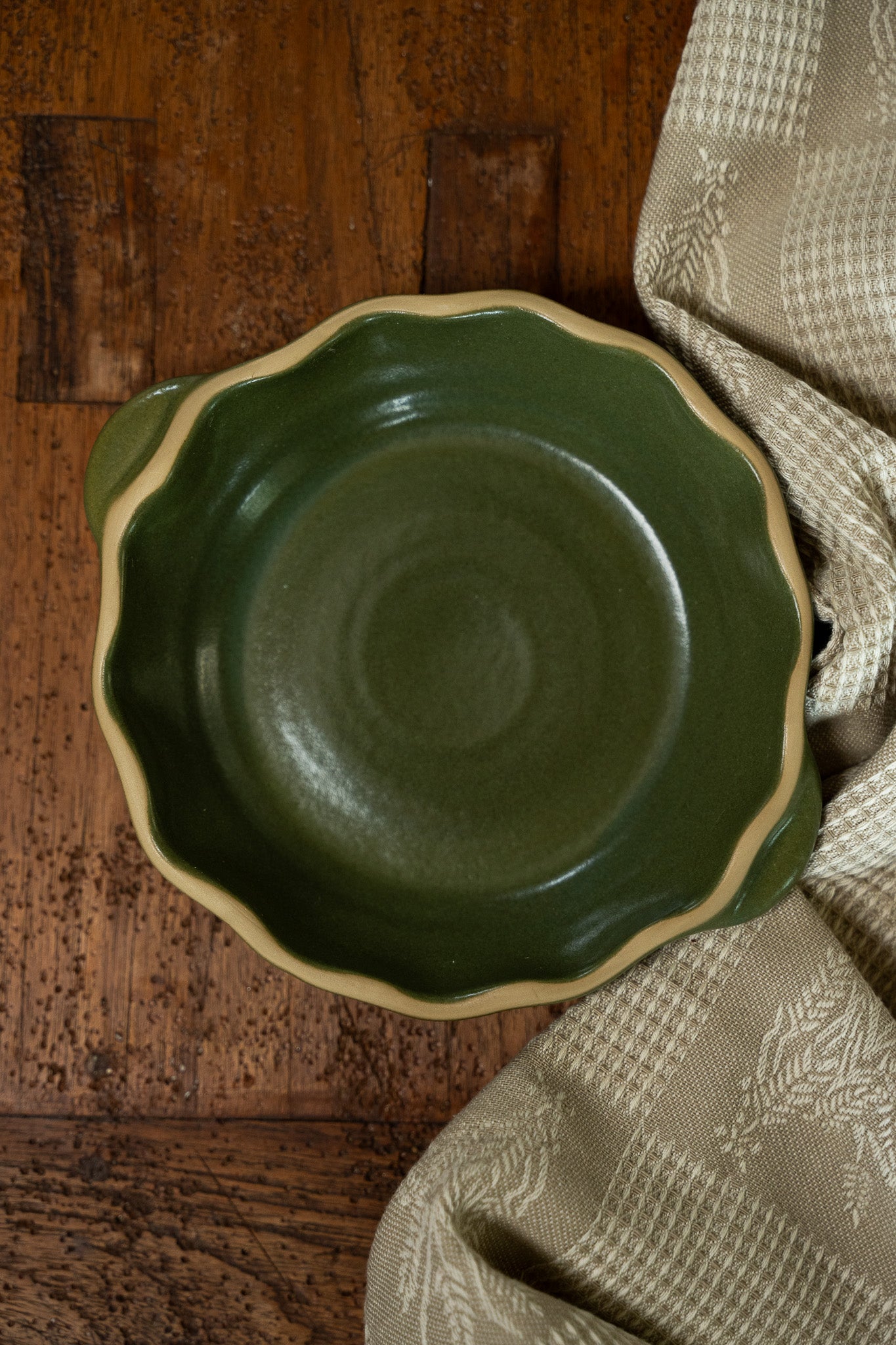 Mini Tarte Pan in Moss