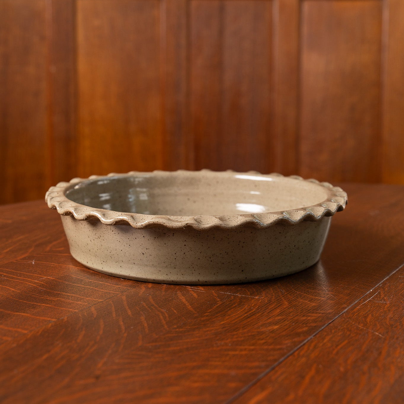 Mocha Glaze Deep Dish Round Baker