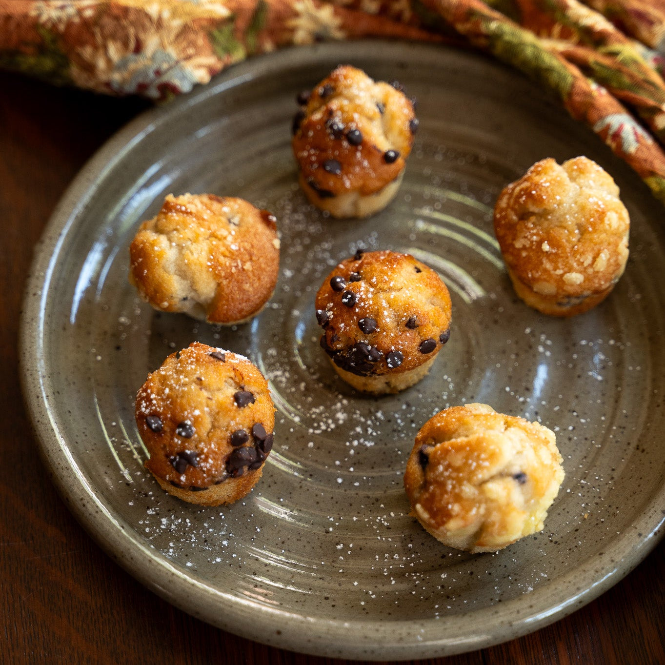 Mocha Ridges Everyday Plate