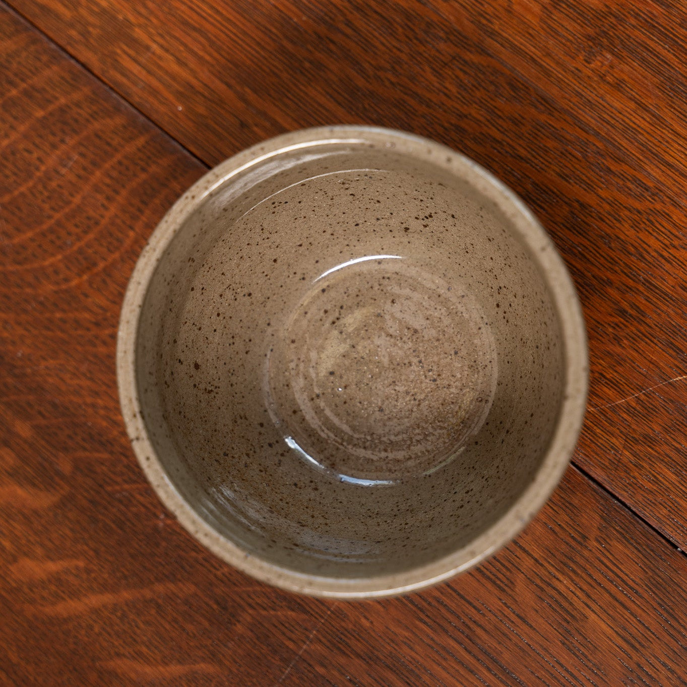 Let's Dip Again Small Ridges Bowl in Mocha