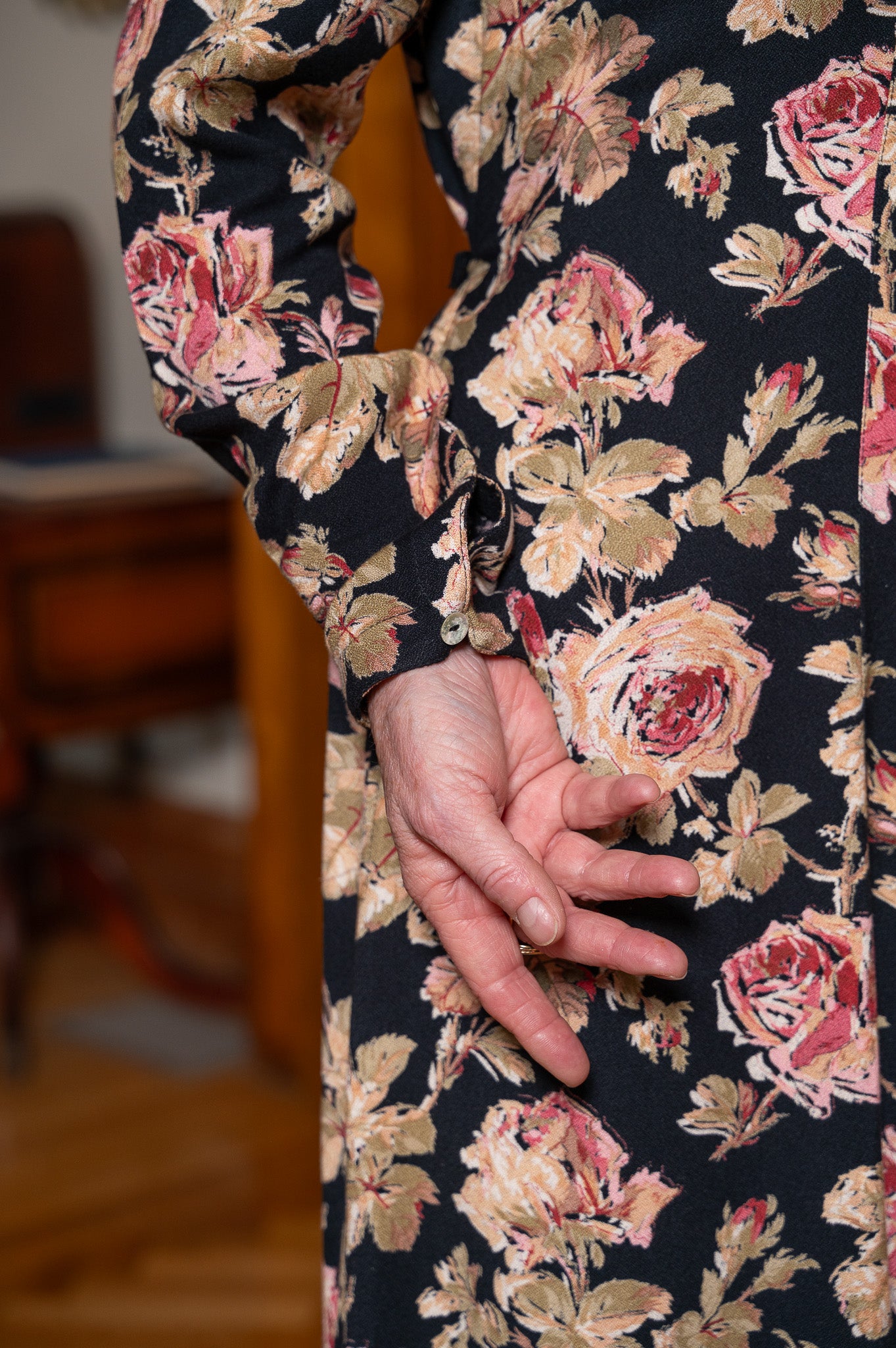 The Moonlit Petal Dress