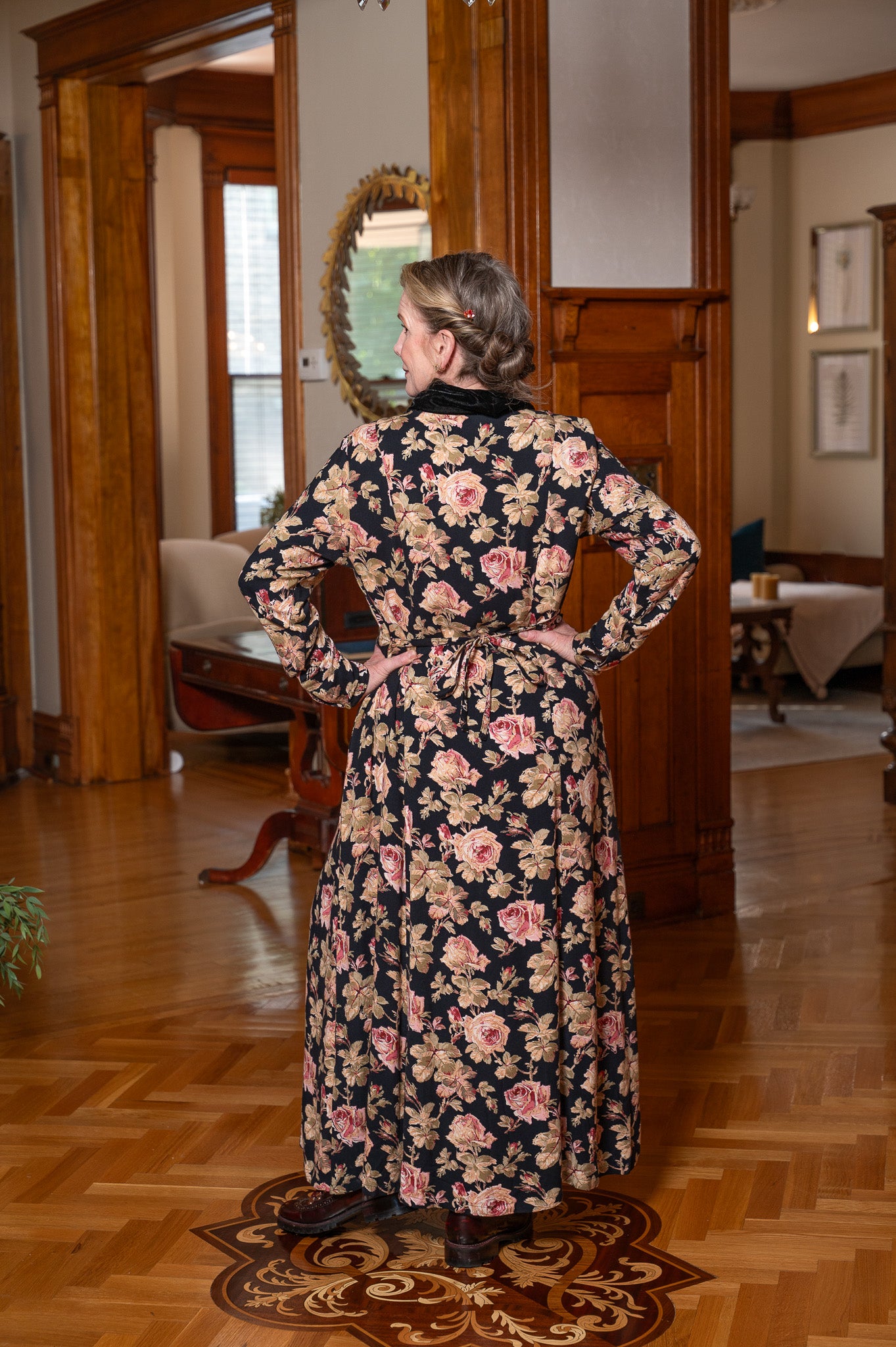 The Moonlit Petal Dress