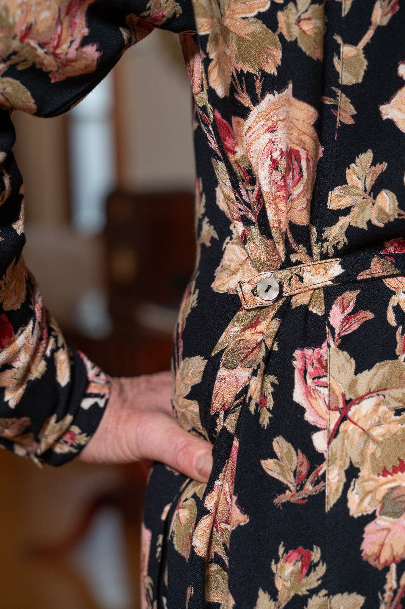 The Moonlit Petal Dress