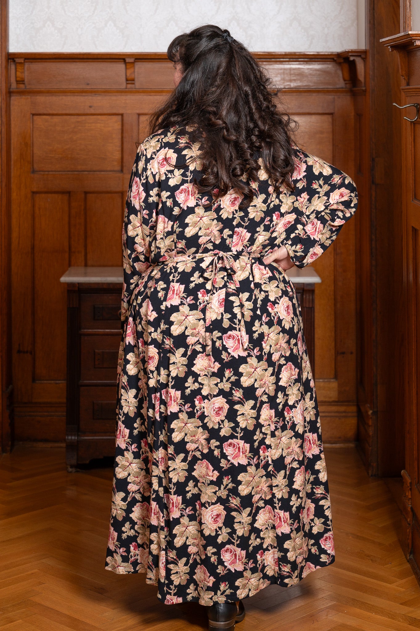 The Moonlit Petal Dress