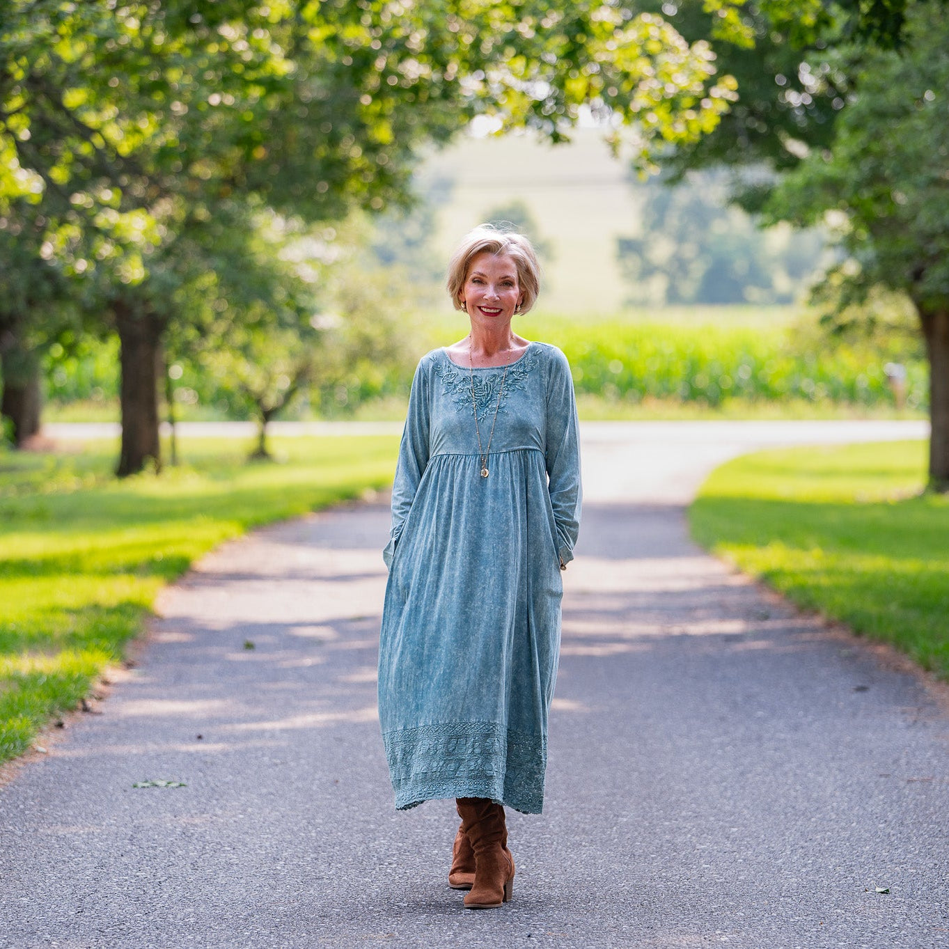 The Morning Mist Dress