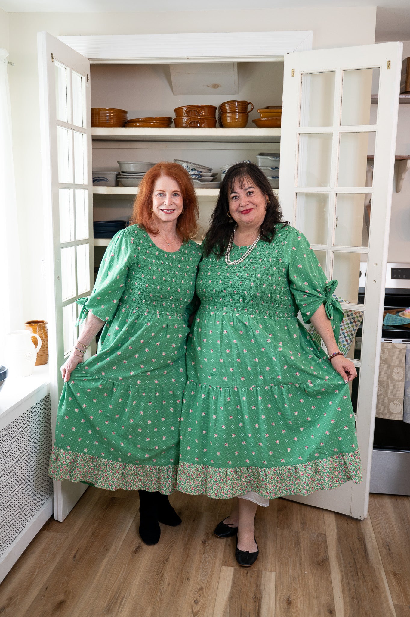 New Calais Dress in Green