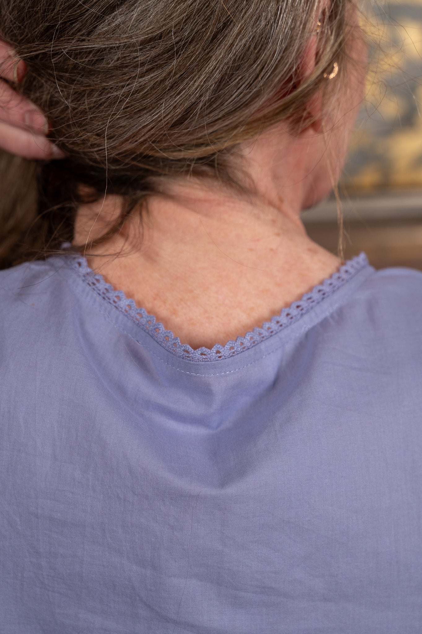 Nikki Sleep Set in Periwinkle