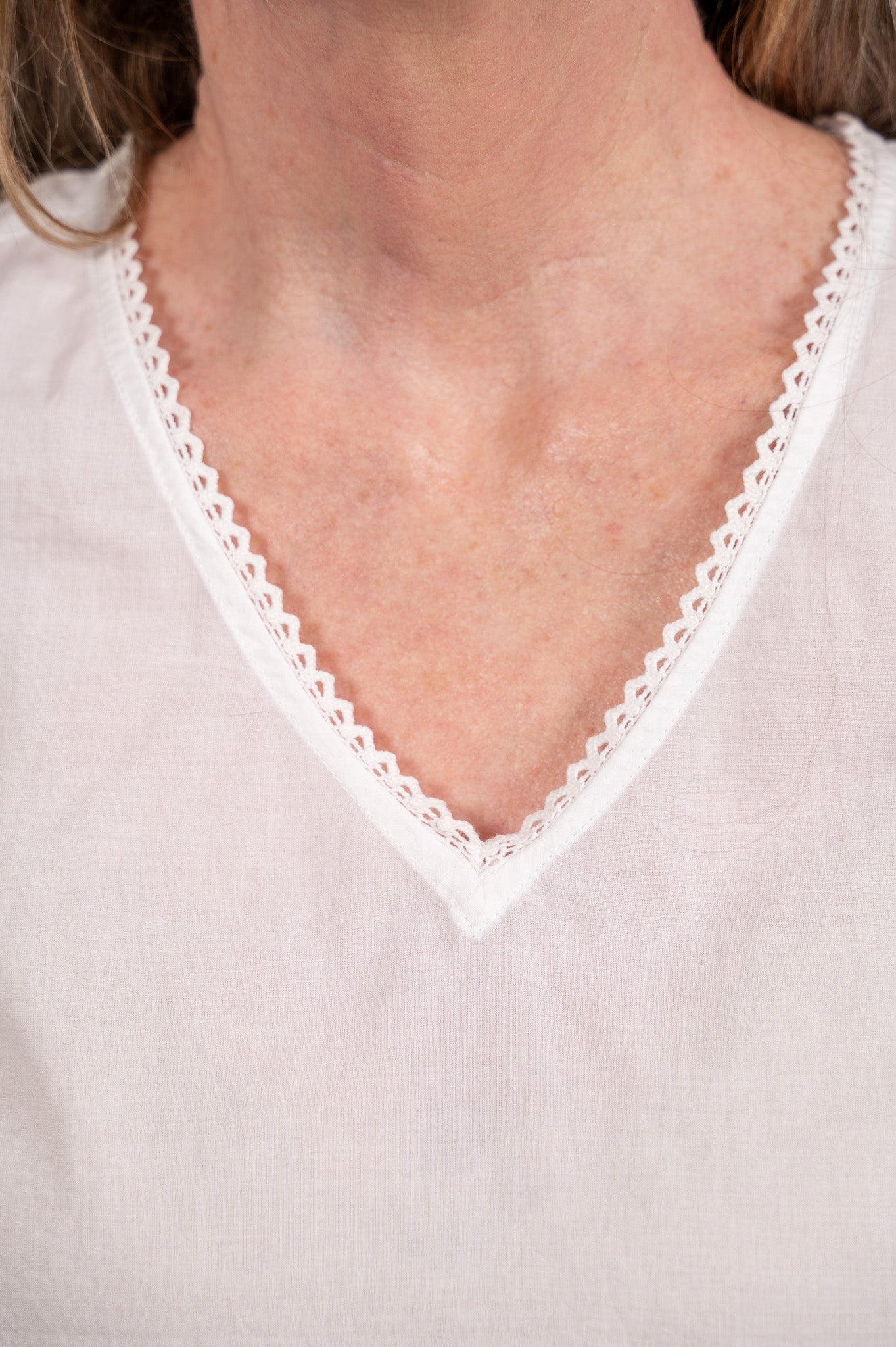 Nikki Sleep Set in White