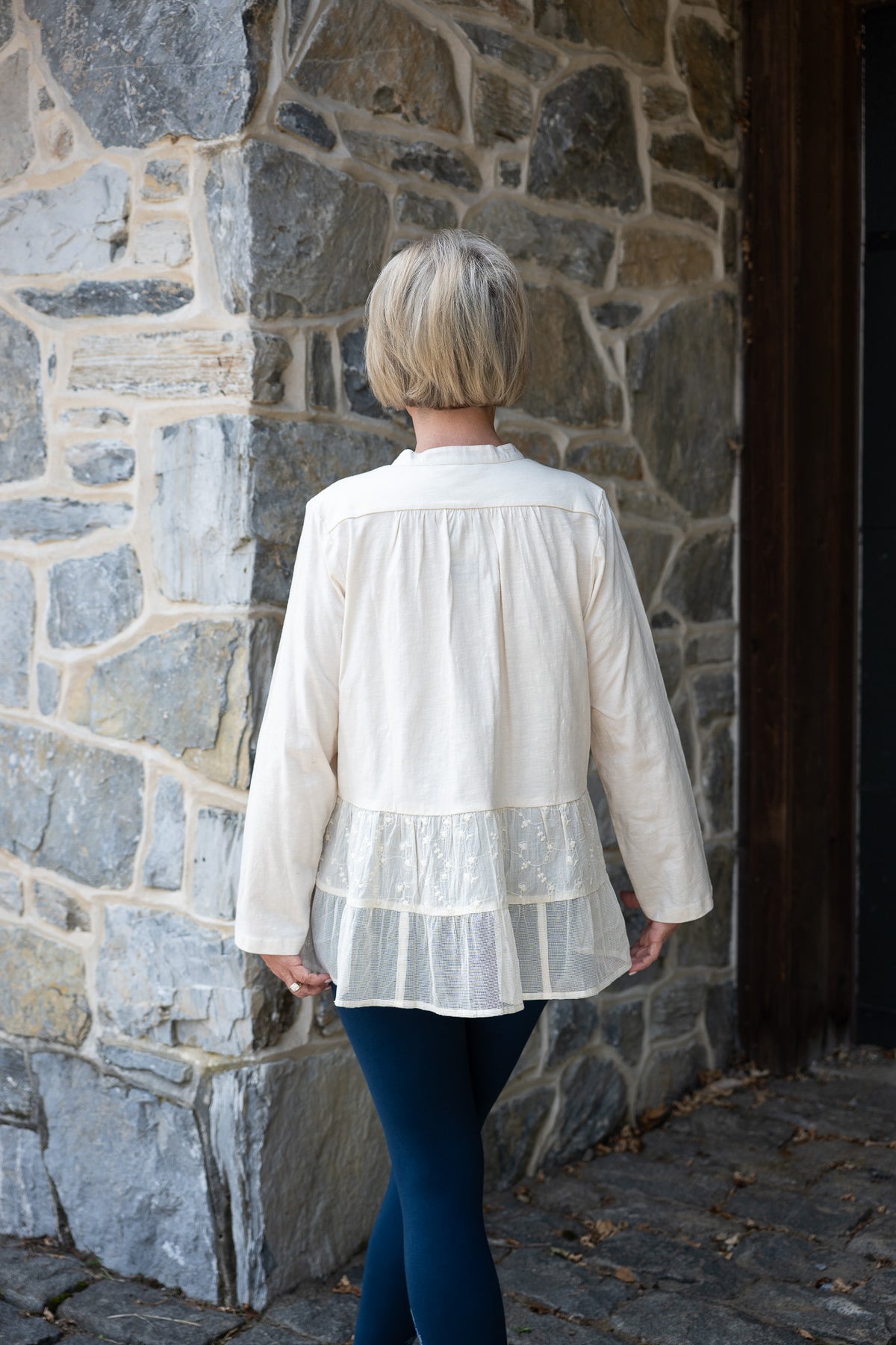 Nostalgia Blouse in Ecru