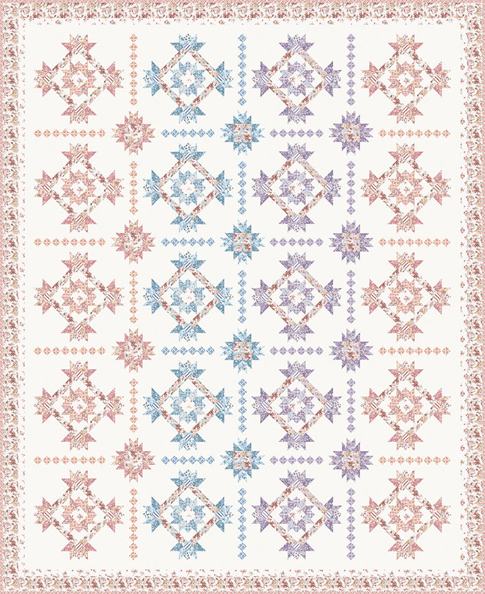 Daybreak on the Prairie Wildflower Fields Quilt Kit