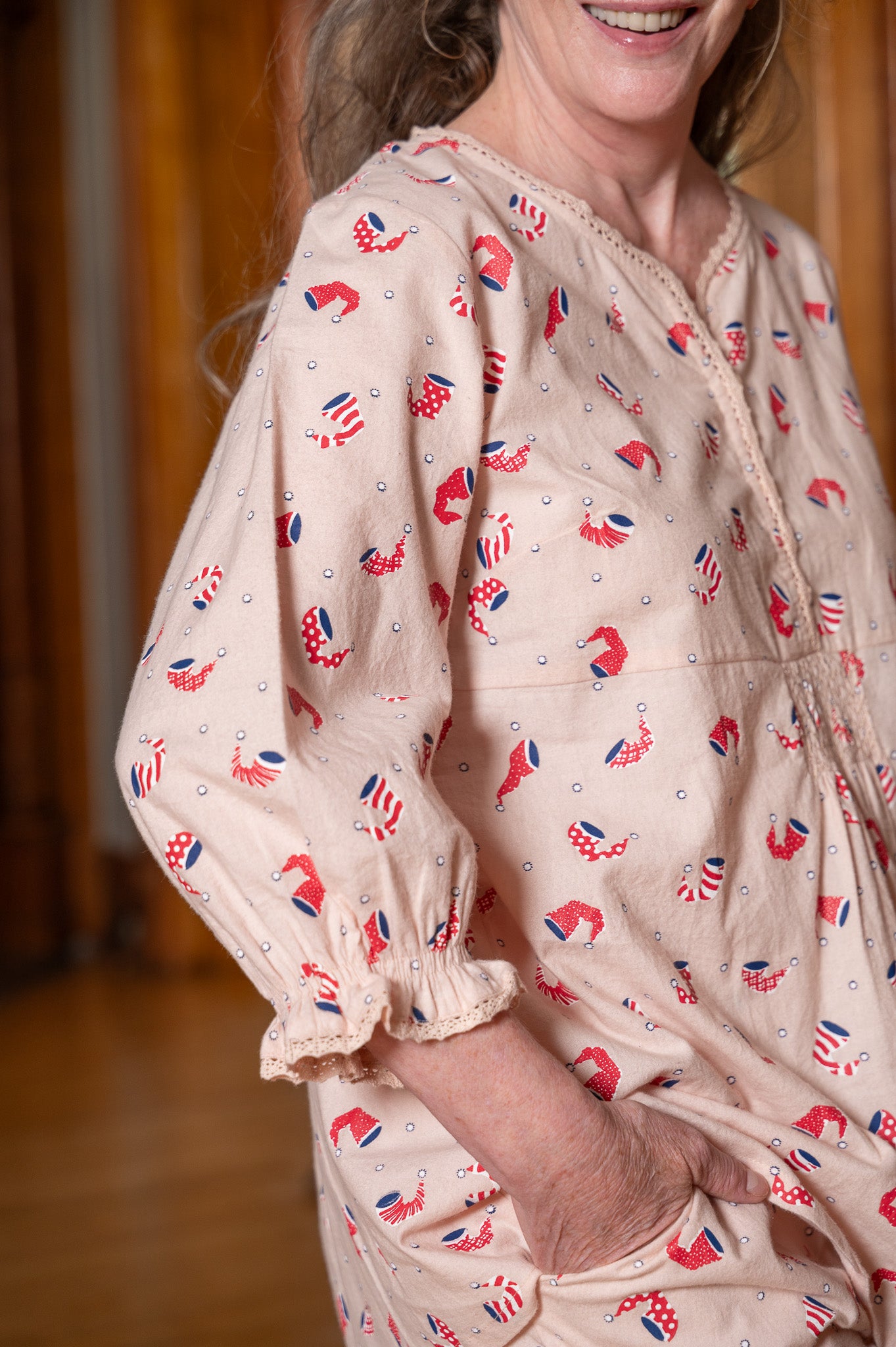 Jolly Nightcap Pajama Set