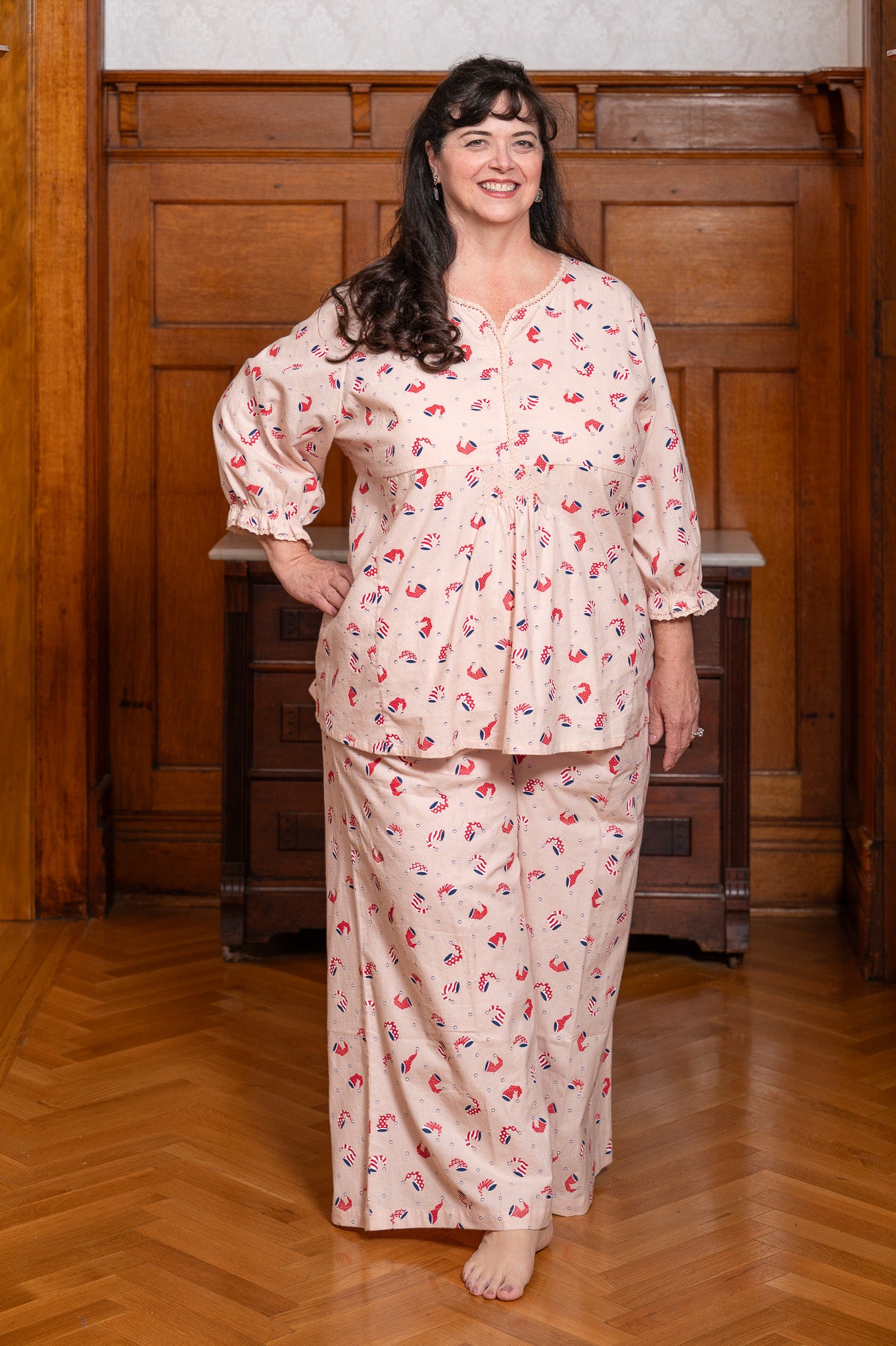 Jolly Nightcap Pajama Set