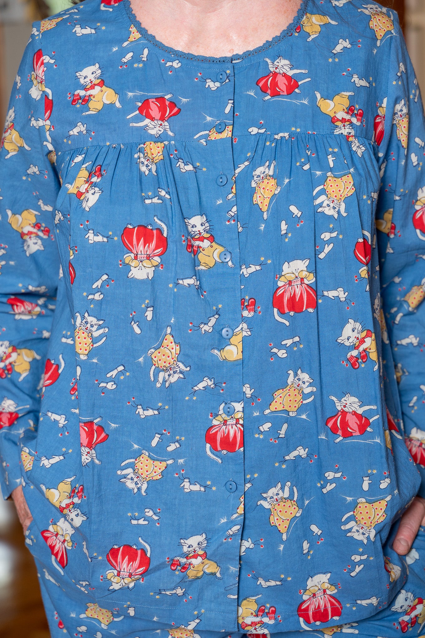 Kitten's Mittens Pajama Set