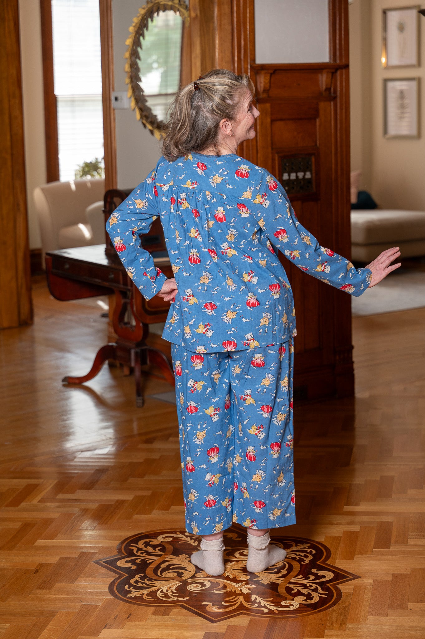 Kitten's Mittens Pajama Set