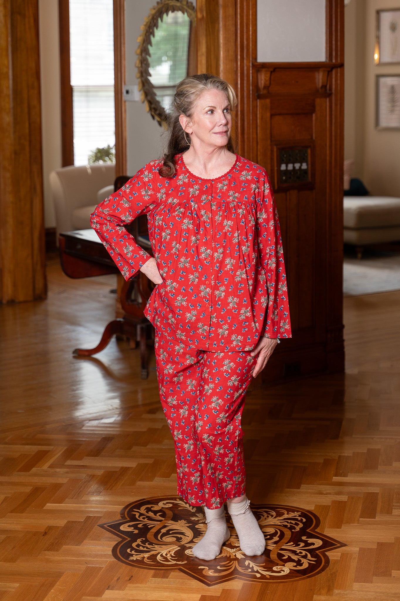 Dancing Reindeer Pajama Set