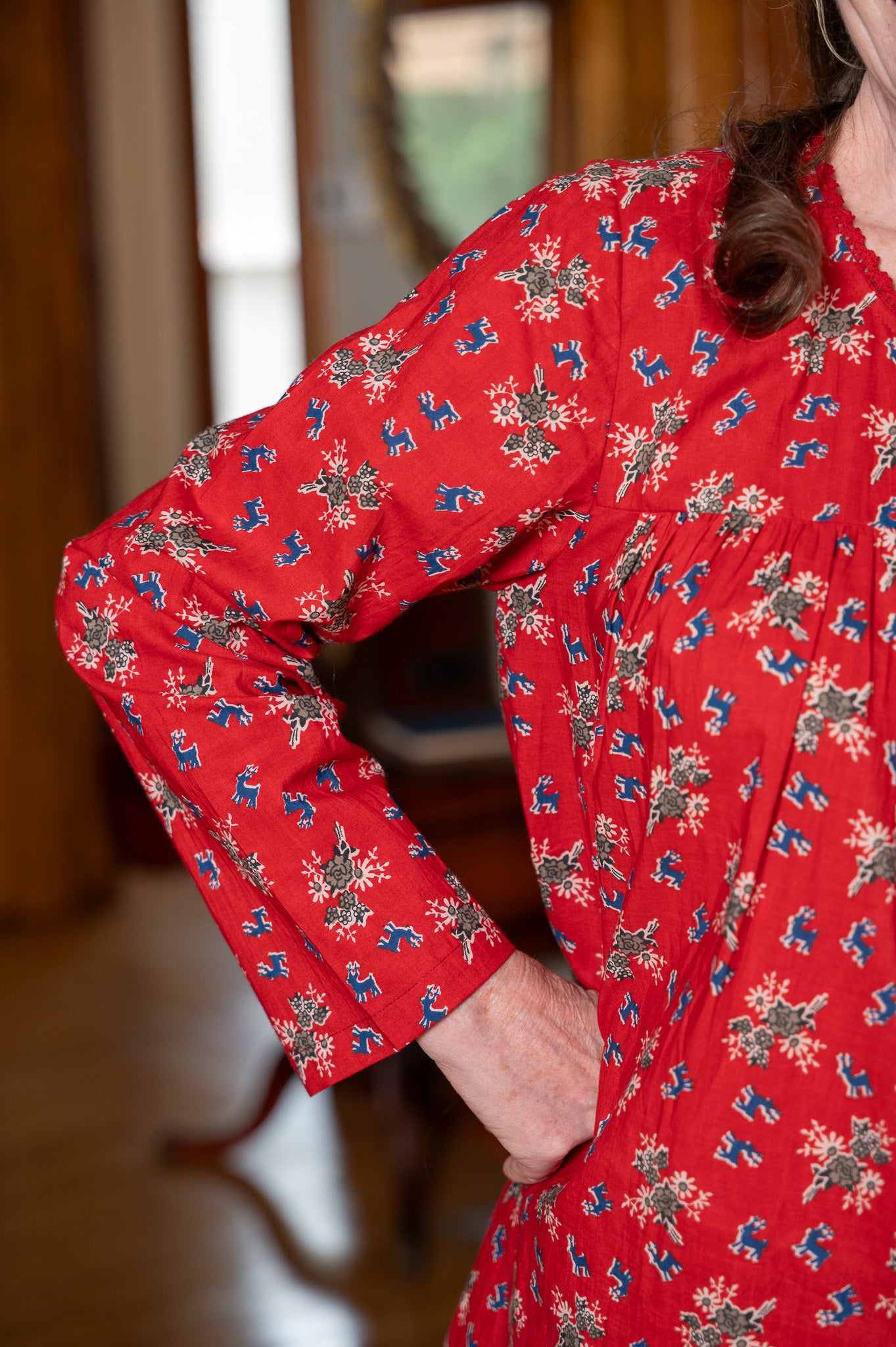 Dancing Reindeer Pajama Set