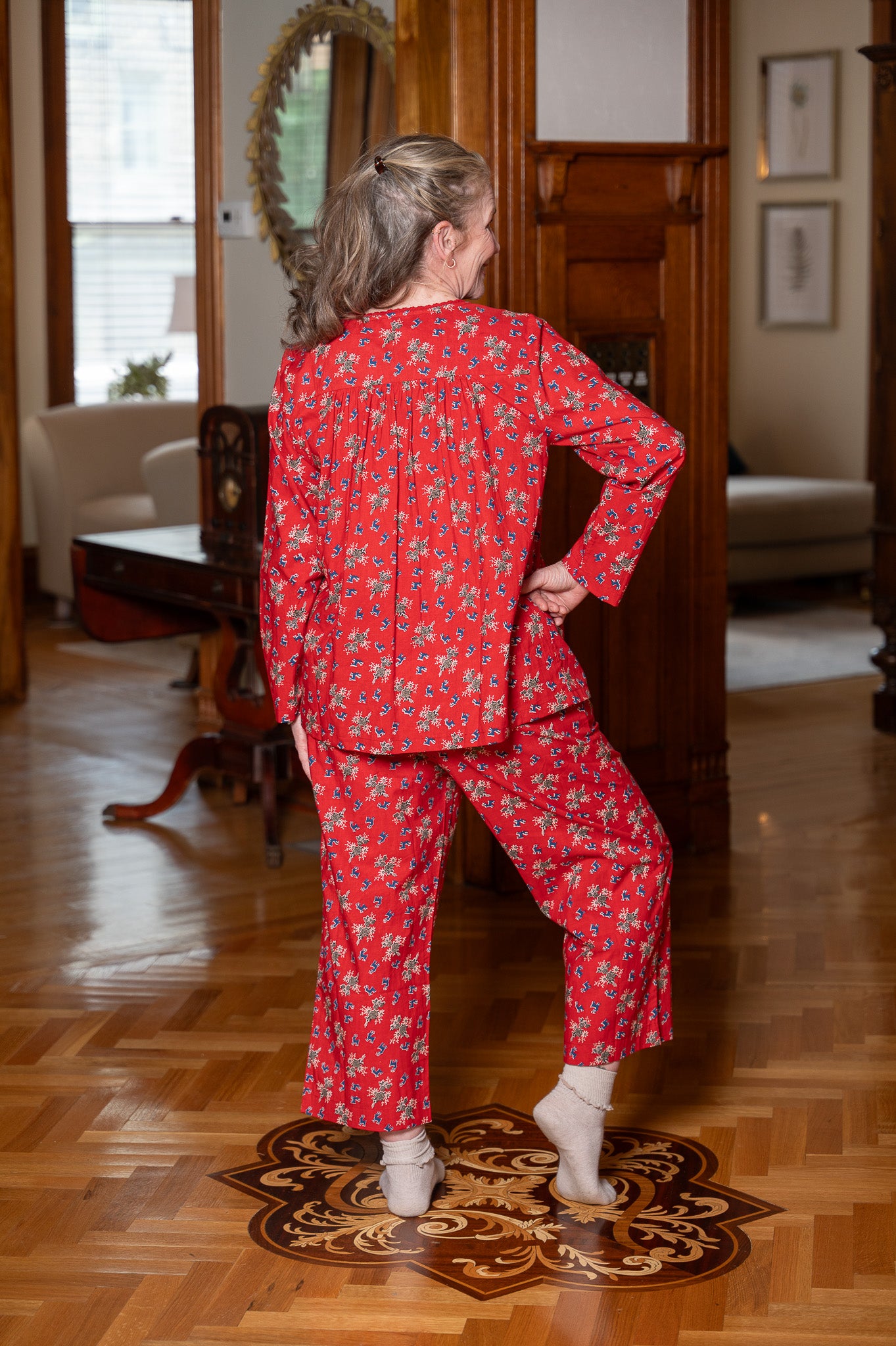 Dancing Reindeer Pajama Set
