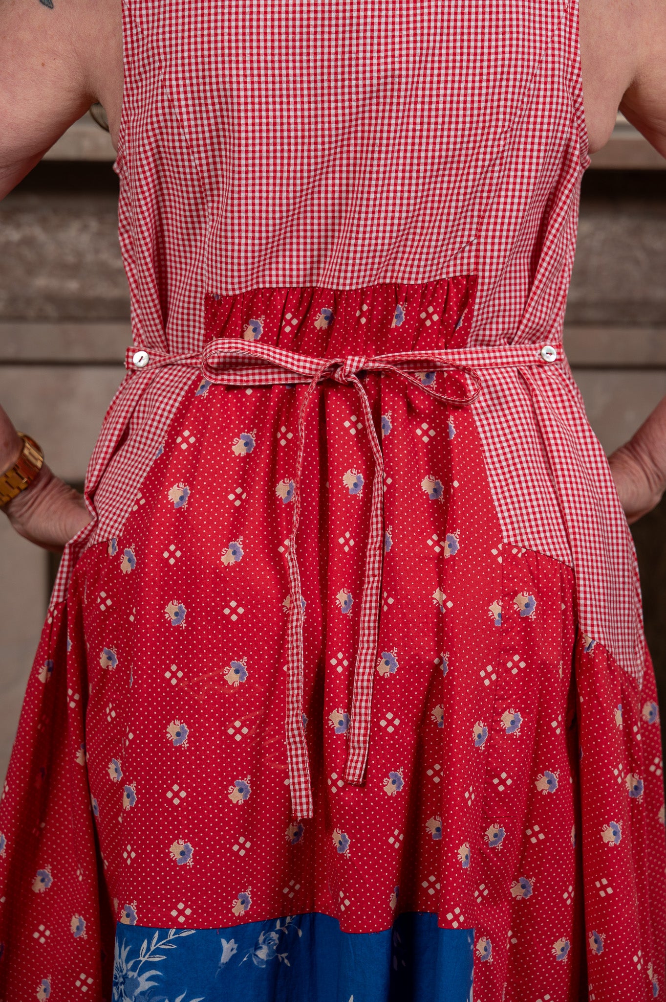 Parade Patchwork Dress - Modern Prairie Inc.