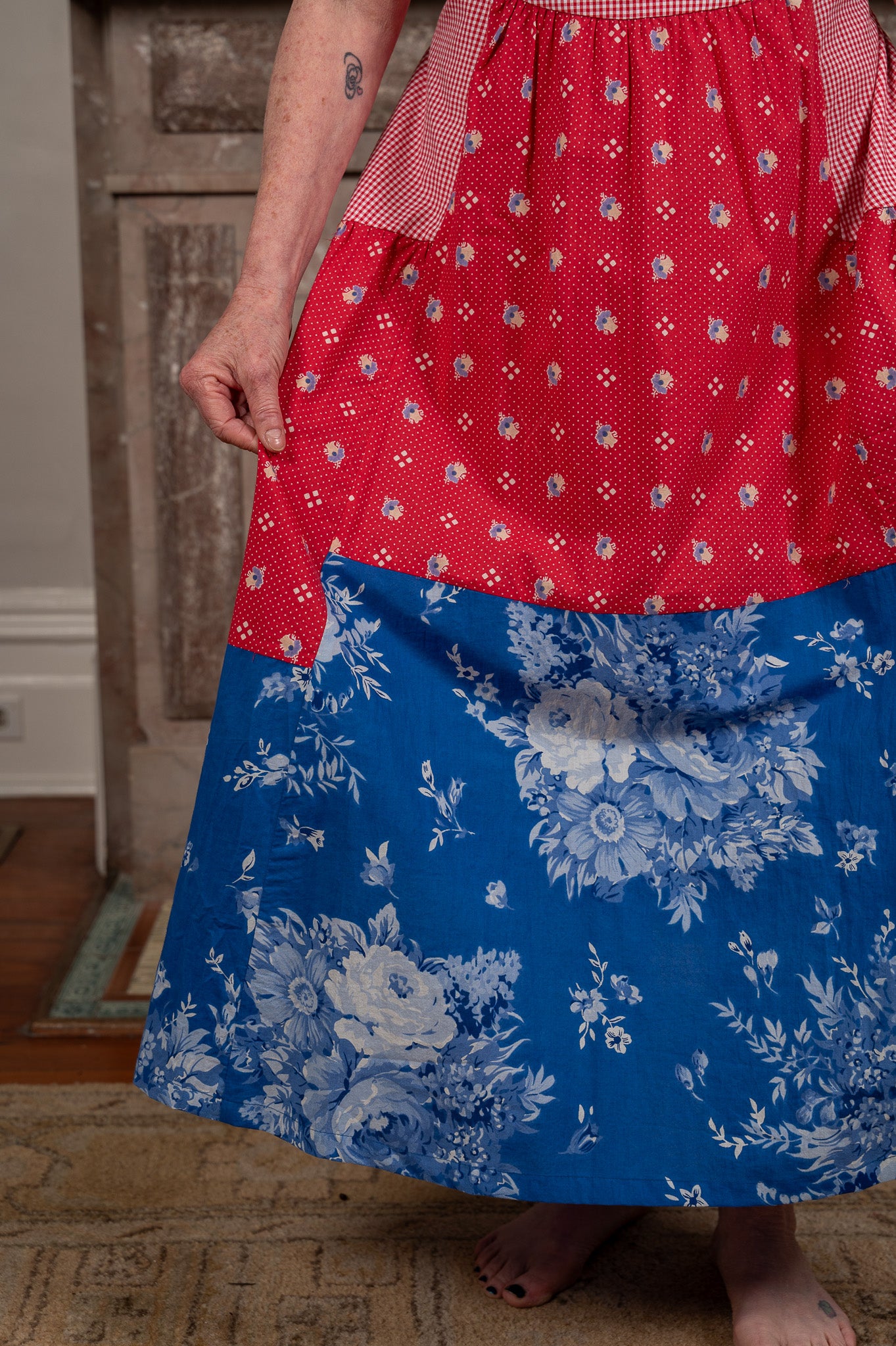 Parade Patchwork Dress - Modern Prairie Inc.