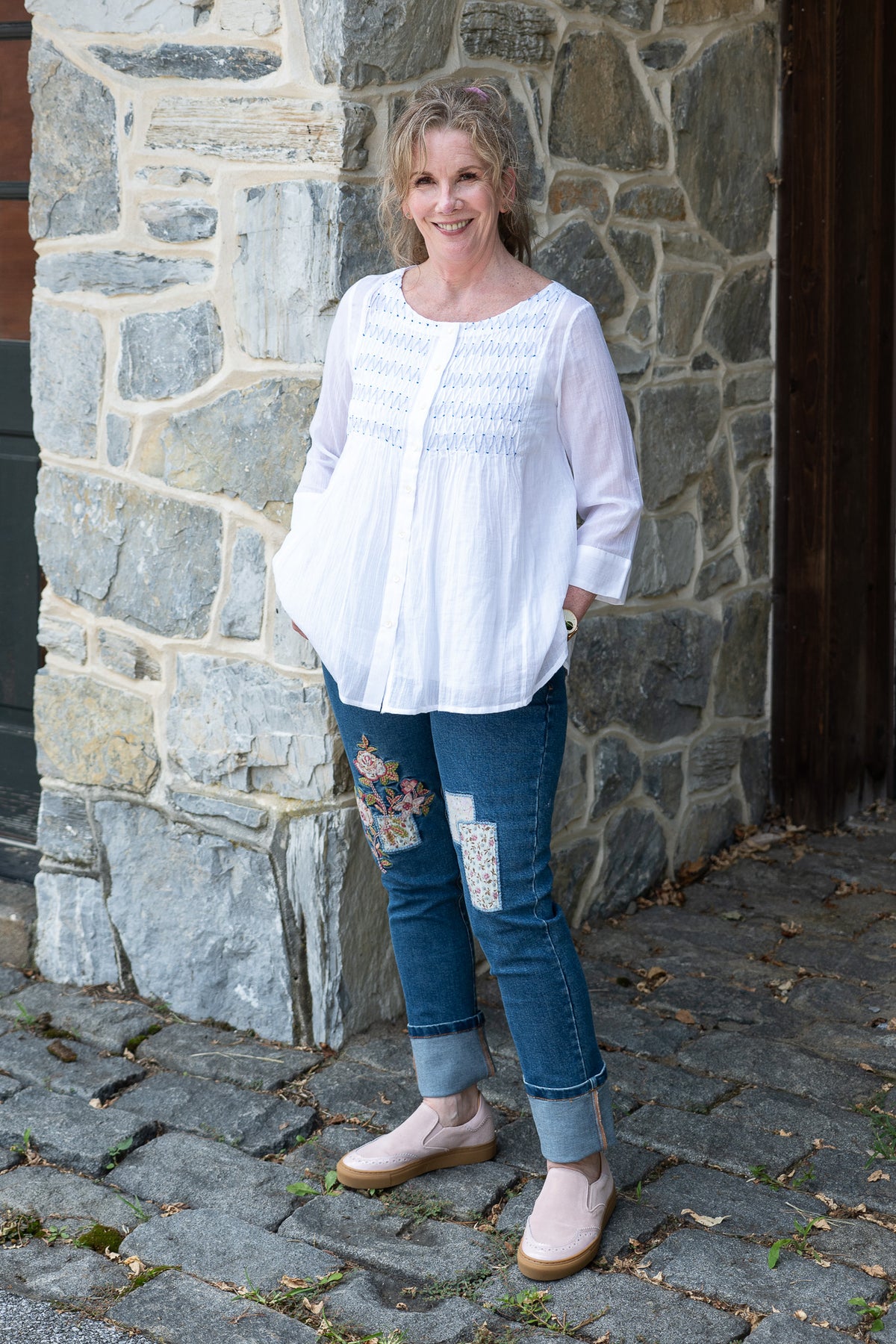 The Prairie Patchwork Jean