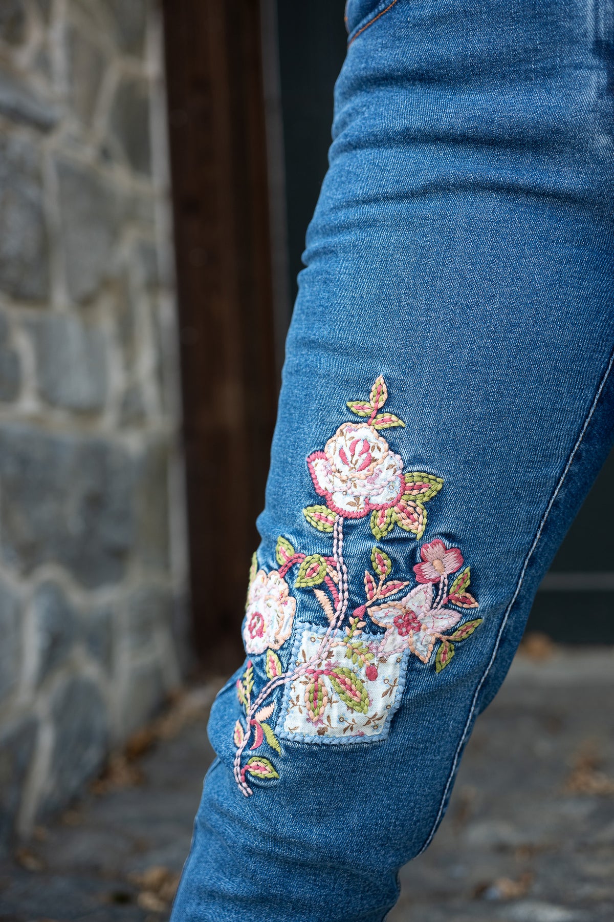 The Prairie Patchwork Jean