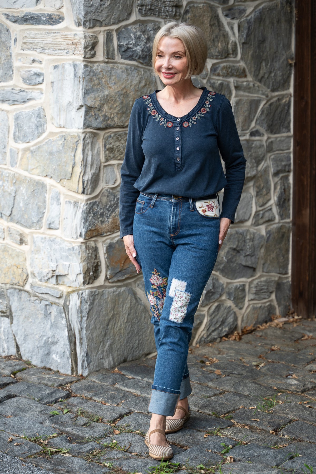 The Prairie Patchwork Jean