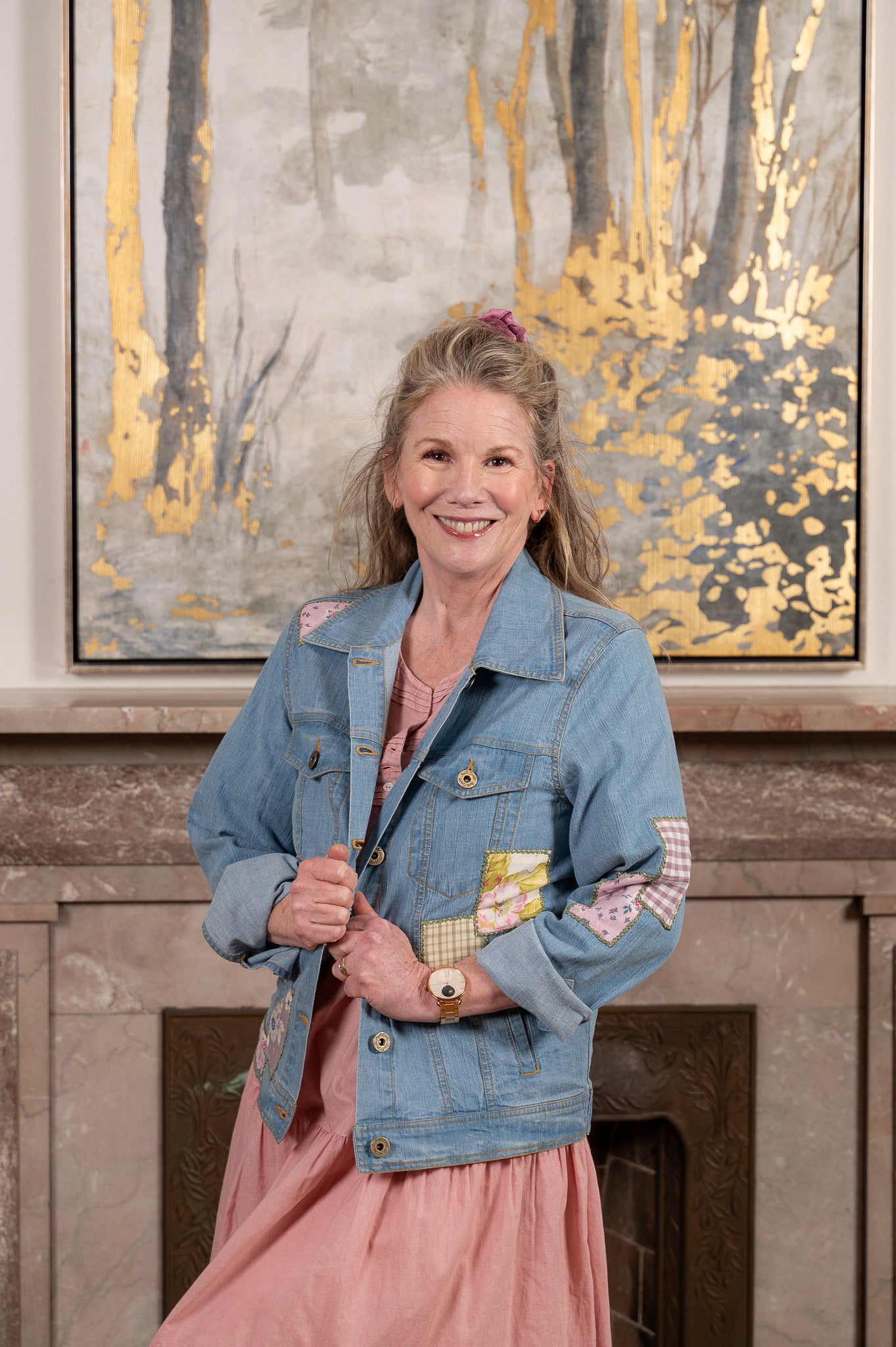 The Patchwork Wanderer Denim Jacket