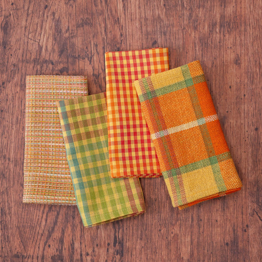 Pepita Mixed Napkins, Set of 4