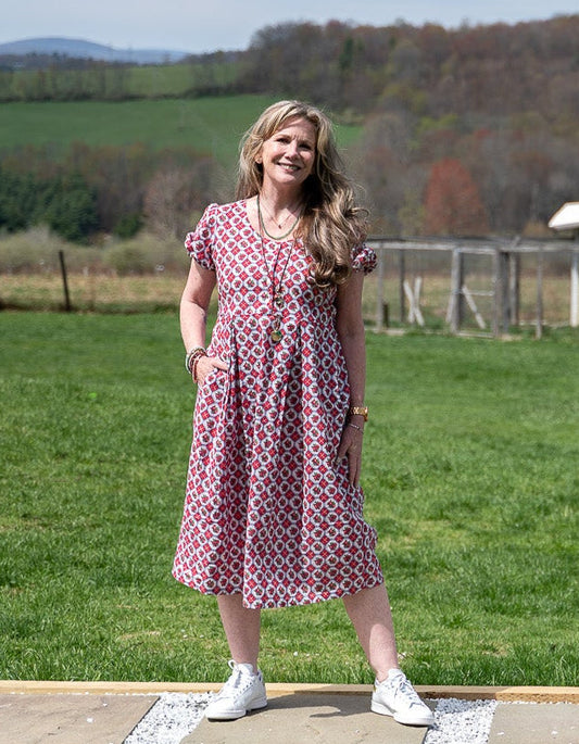 modern prairie dresses April Cornell Women's Blue Floral Dress, 3X The Allison Prairie Dress is a timeless nod to vintage prairie style Fall trend: Prairie Dressing -