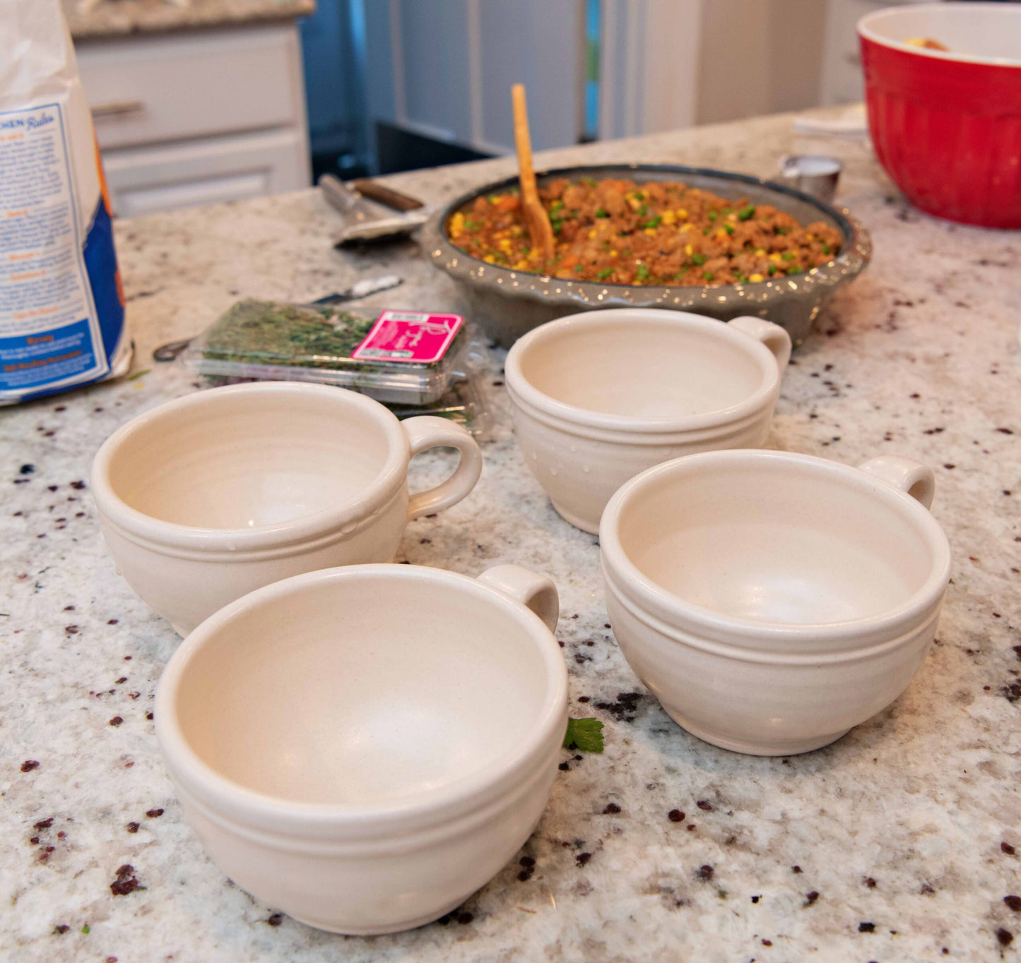 Prairie Linen Porringer, Smooth Finish