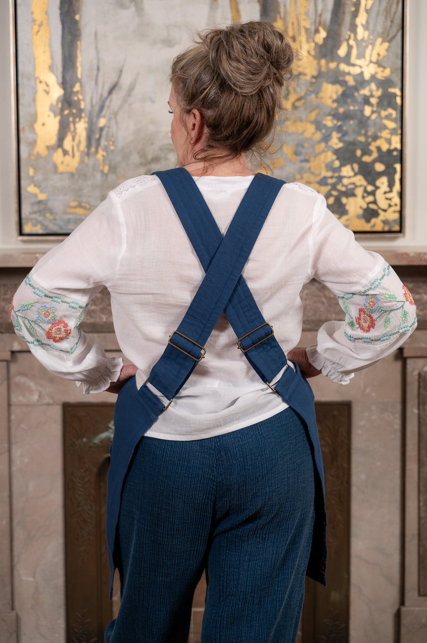 Prairie Essentials Apron in Navy