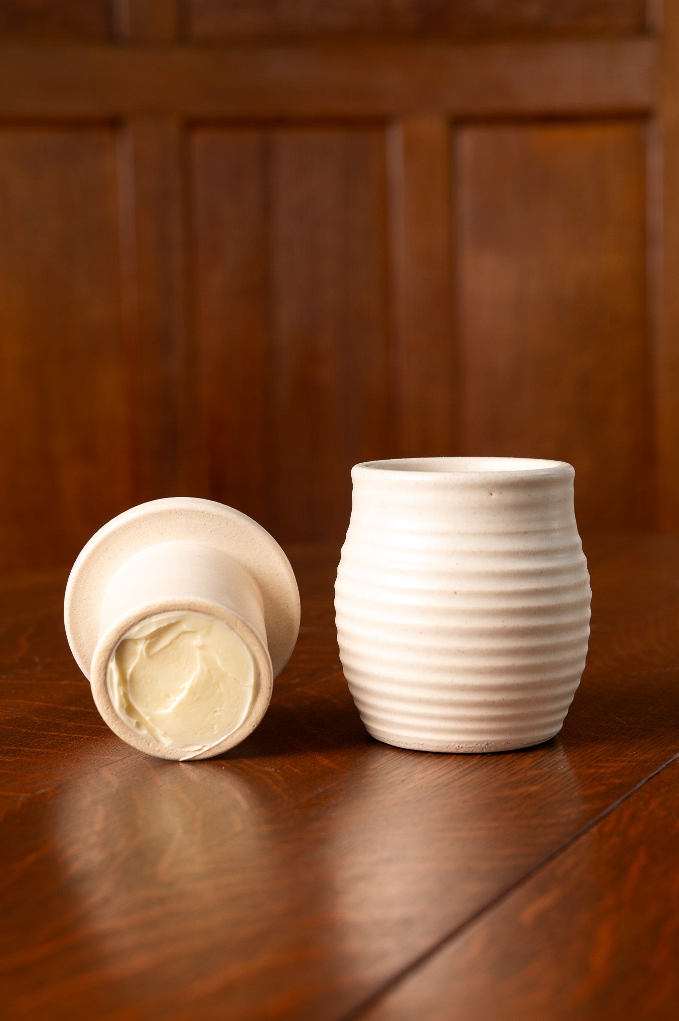 Prairie Linen Butter Crock