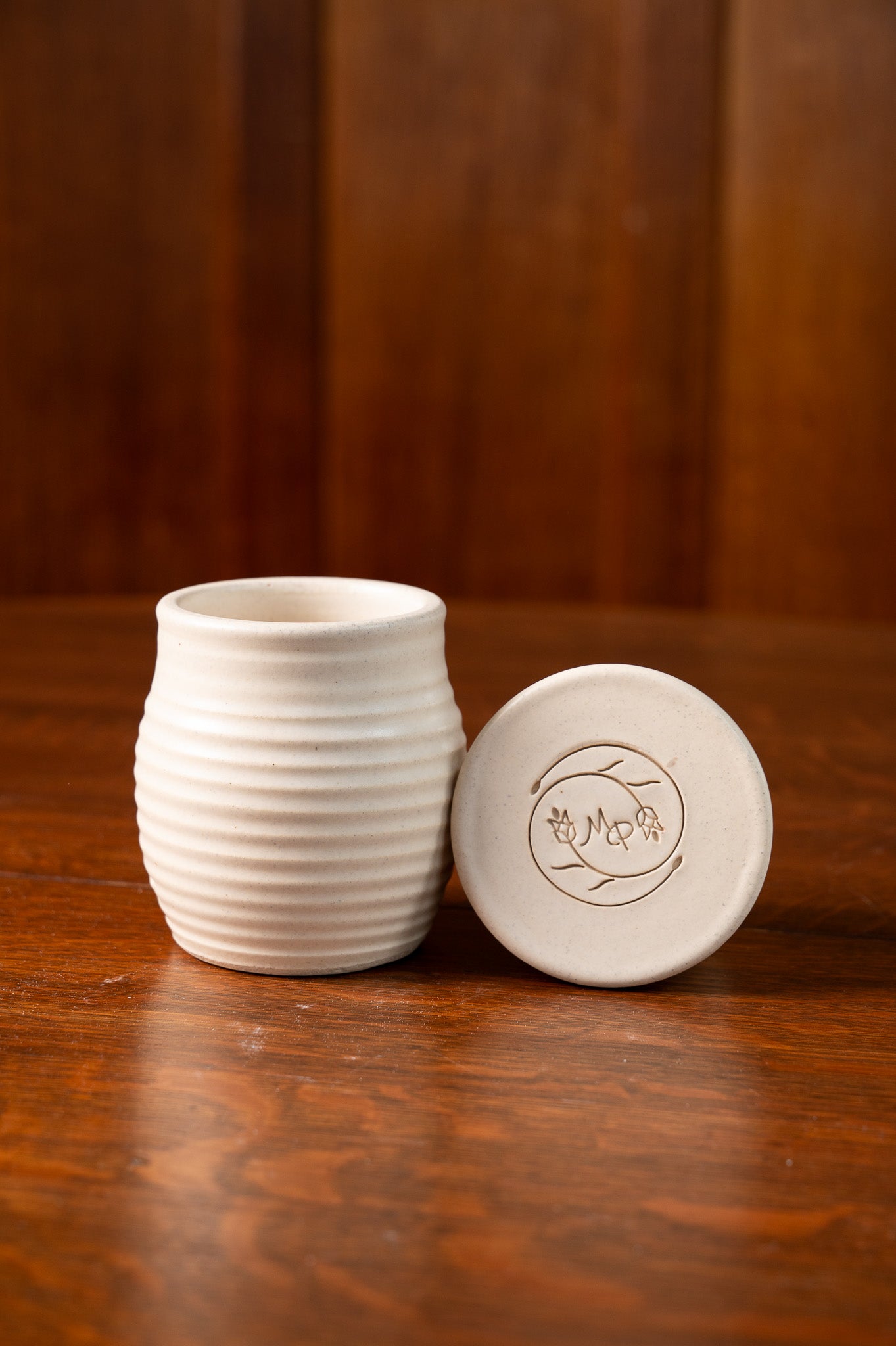 Prairie Linen Butter Crock