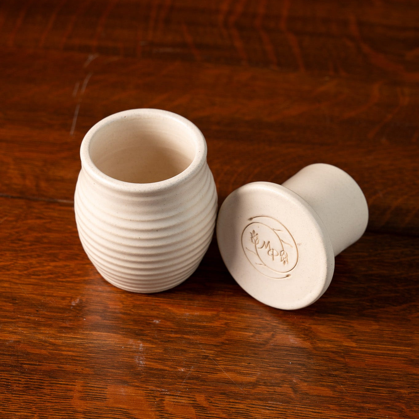 Prairie Linen Butter Crock