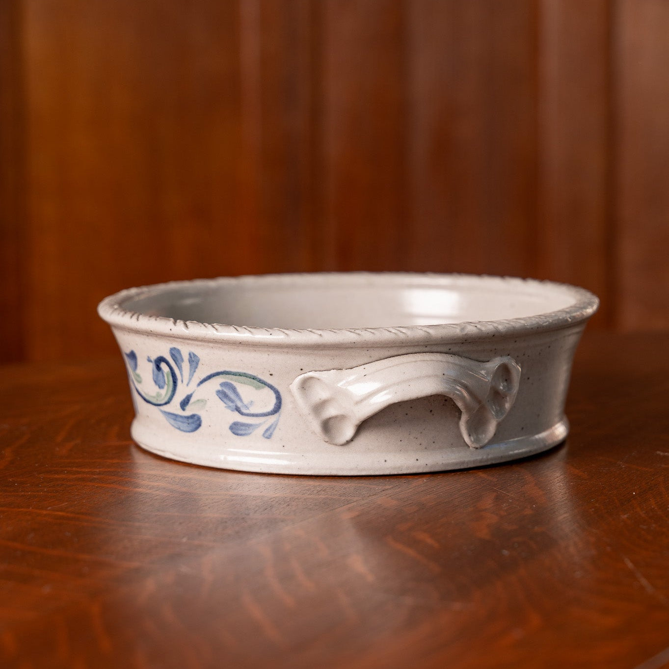 Prairie Floral Quiche Dish