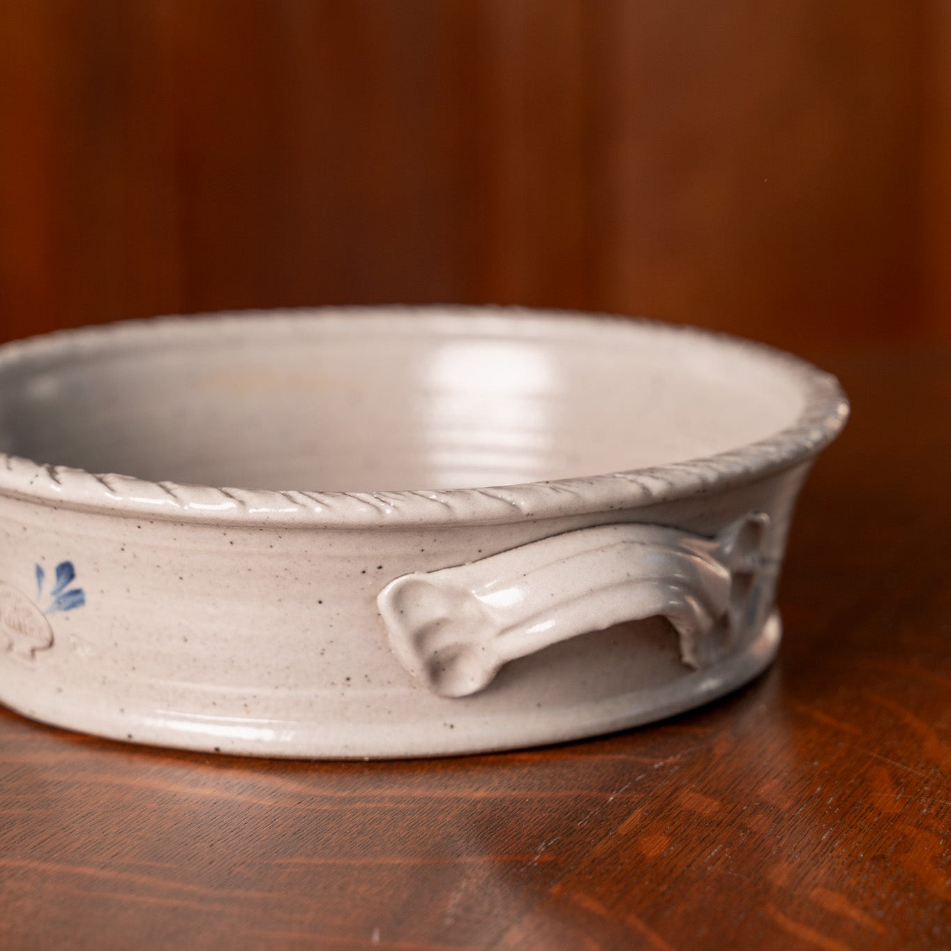 Prairie Floral Quiche Dish