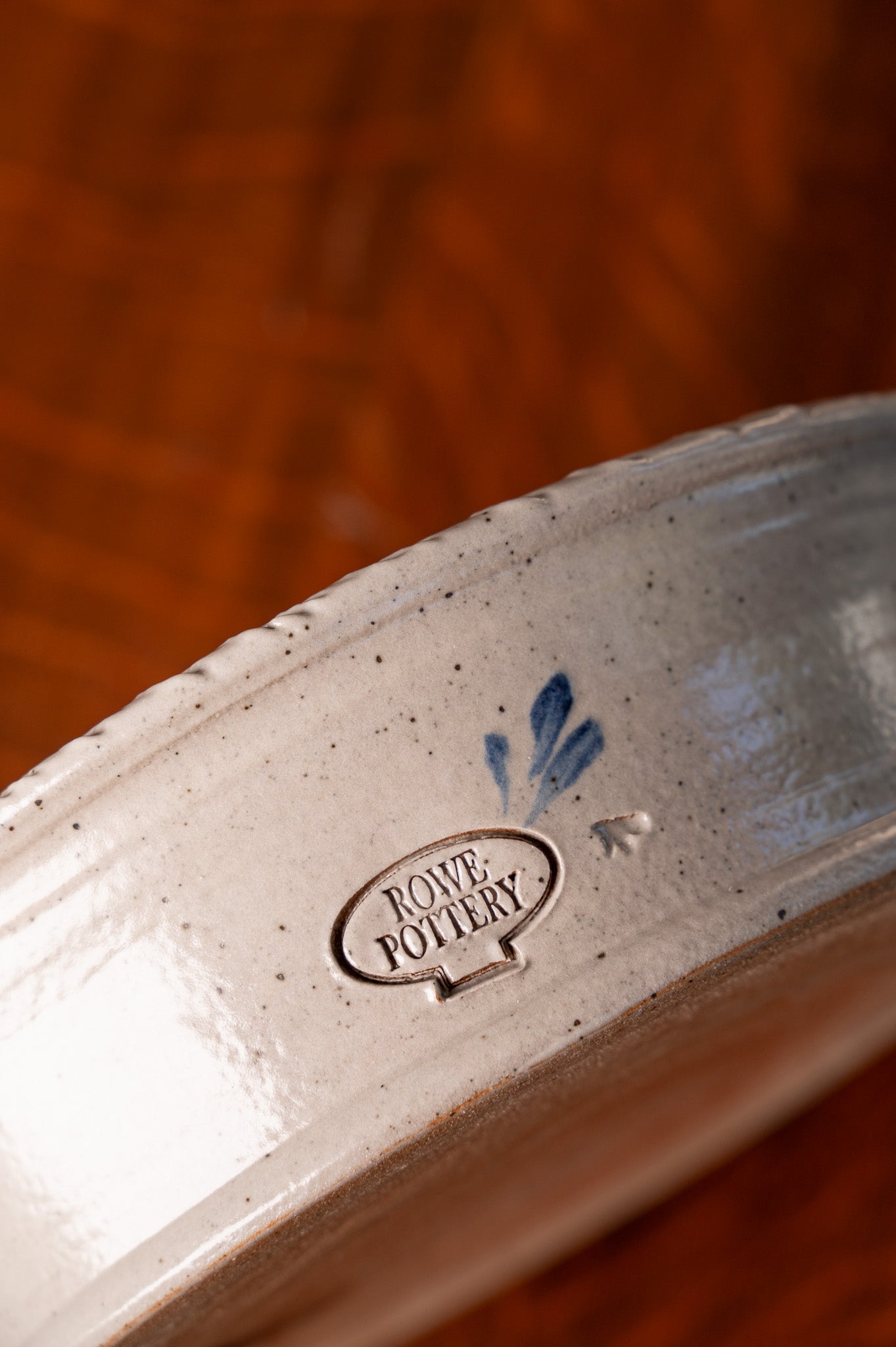 Prairie Floral Quiche Dish