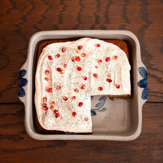 Prairie Floral Square Baker