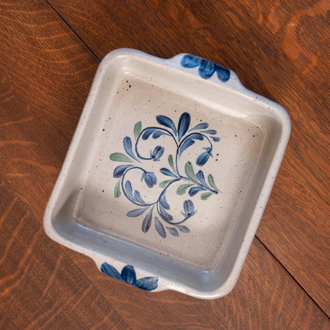 Prairie Floral Square Baker